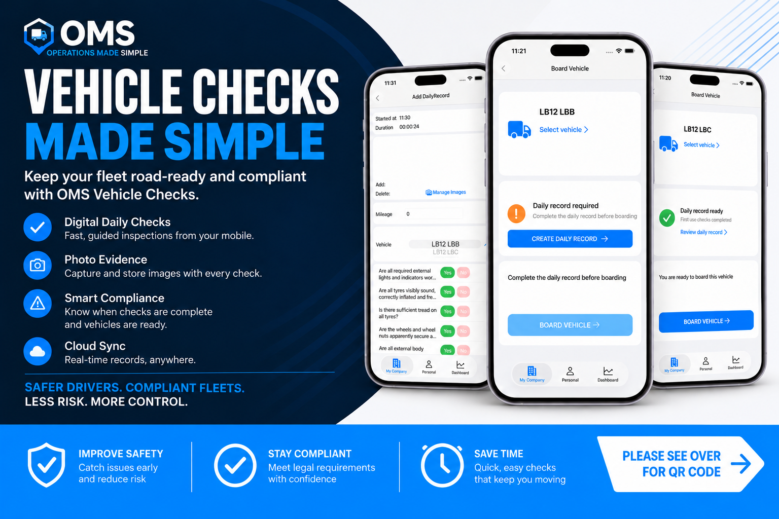 OMS Vehicle Checks