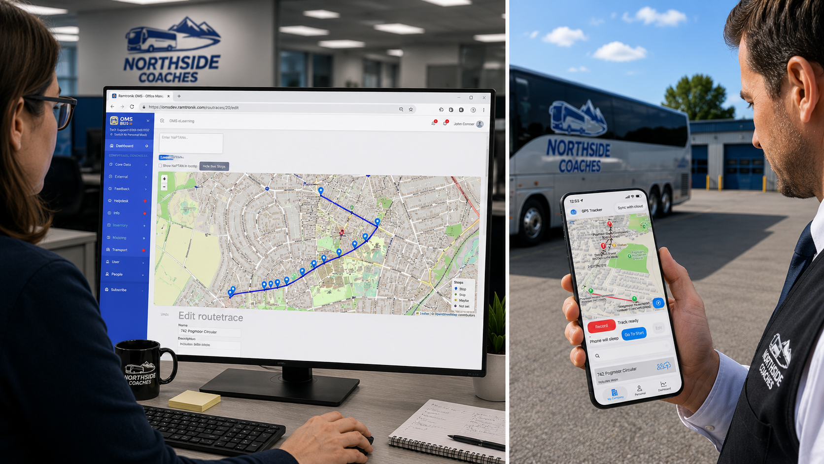 OMS Route Visibility